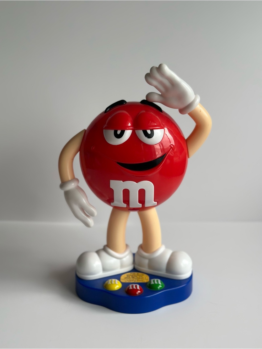 M&M'S Red Character 10" Figure Candy Sweets Dispenser Collectible TM Mars 2012